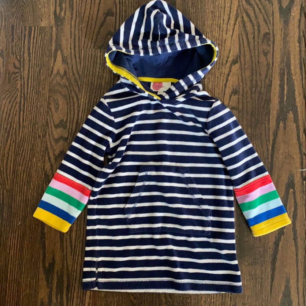 Mini Boden girls swim cover up